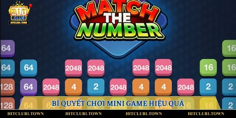 Bí quyết chơi mini game hiệu quả 